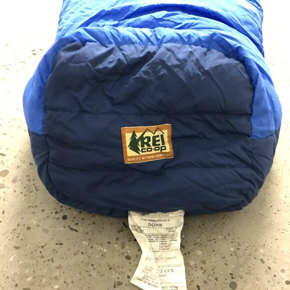 REI Mummy Down Sleeping Bag Winter Warmth 2Lbs of Down Fill - Picture 4 of 10